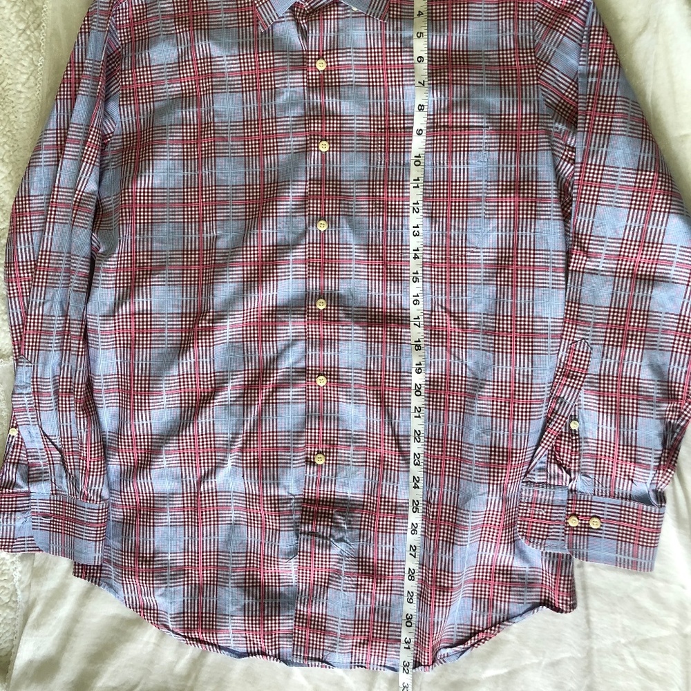 PETER MILLAR Mens Cotton Button Front Long Sleeves